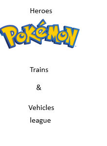 heroes pokemon trains and vehicles league LOGO