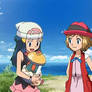 Ending of dawn vs Serena a giant fight