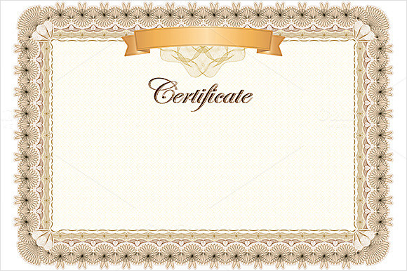 award certificate