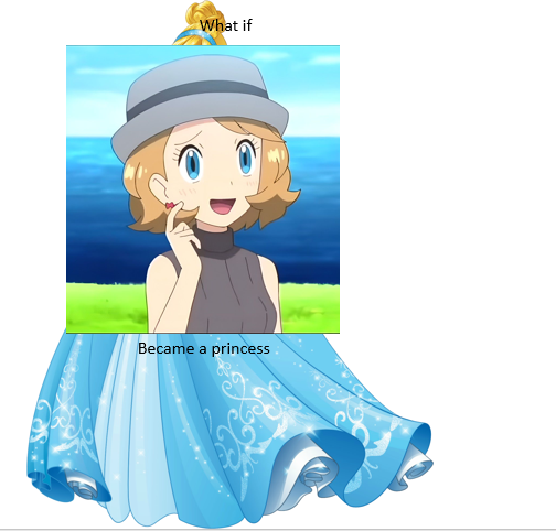 what if serena became a princess