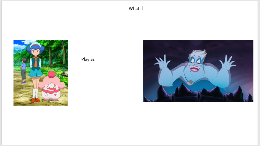 what if Miette plays as Ursula