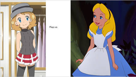 what if serena plays as alice