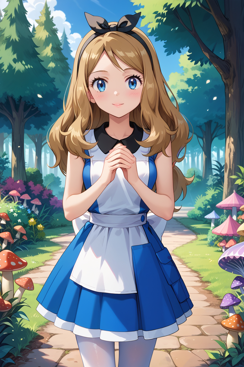Serena is in wonderland