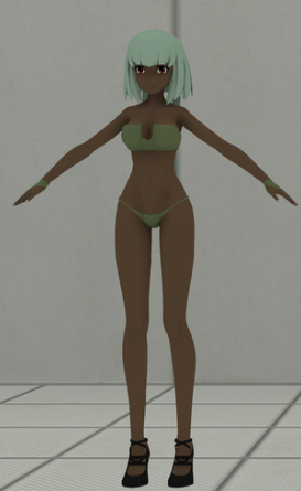 emerald bikini rwby