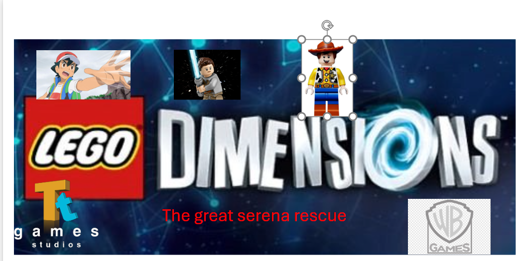 lego dimensions the great serena rescue cover