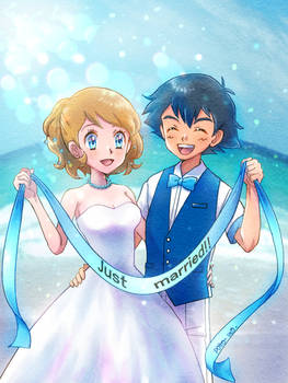 Ash And Serena Got Married