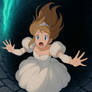 serena falling down the wishing well