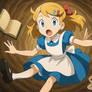serena falling down the scorbunny hole