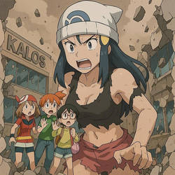 dawn kidnaps may misty and max