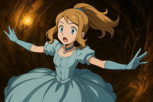 serena fast falling down the bunnelby hole again