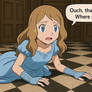 serena gets up on the floor