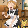 serenarella sings a song while cleaning