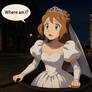 serena stuck in the manhole
