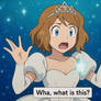 serena in the pool of sparkles