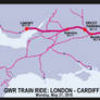 London Paddington to Cardiff central