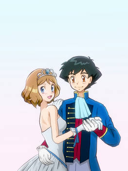 ash and serena danced