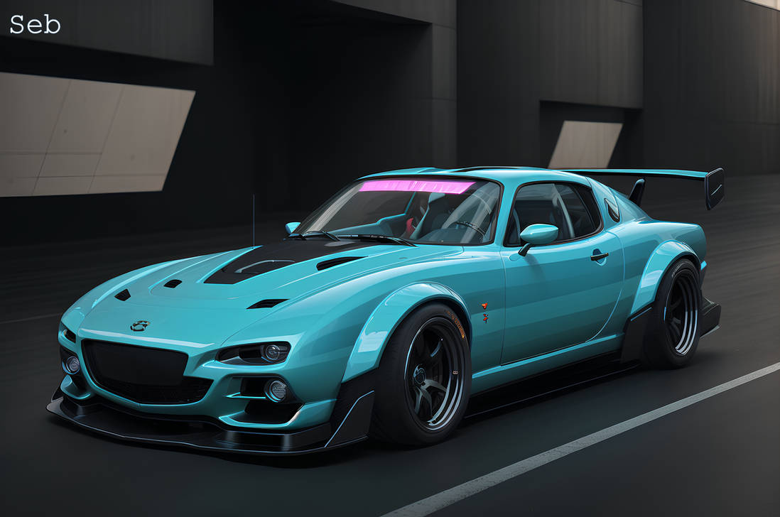 Cyber mazda rx7 by Sebjake777 on DeviantArt
