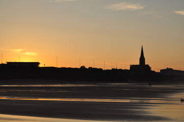 Sunset At Longsands