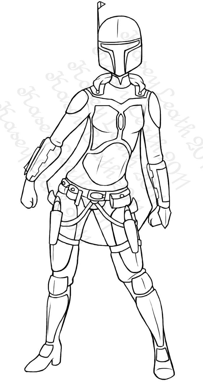 Mandalorian Female Armor 1