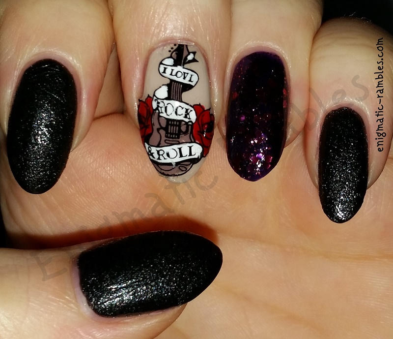 Rock n' Roll Nails by EnigmaticRambles on DeviantArt Rock n' Roll Nails by EnigmaticRambles on DeviantArt