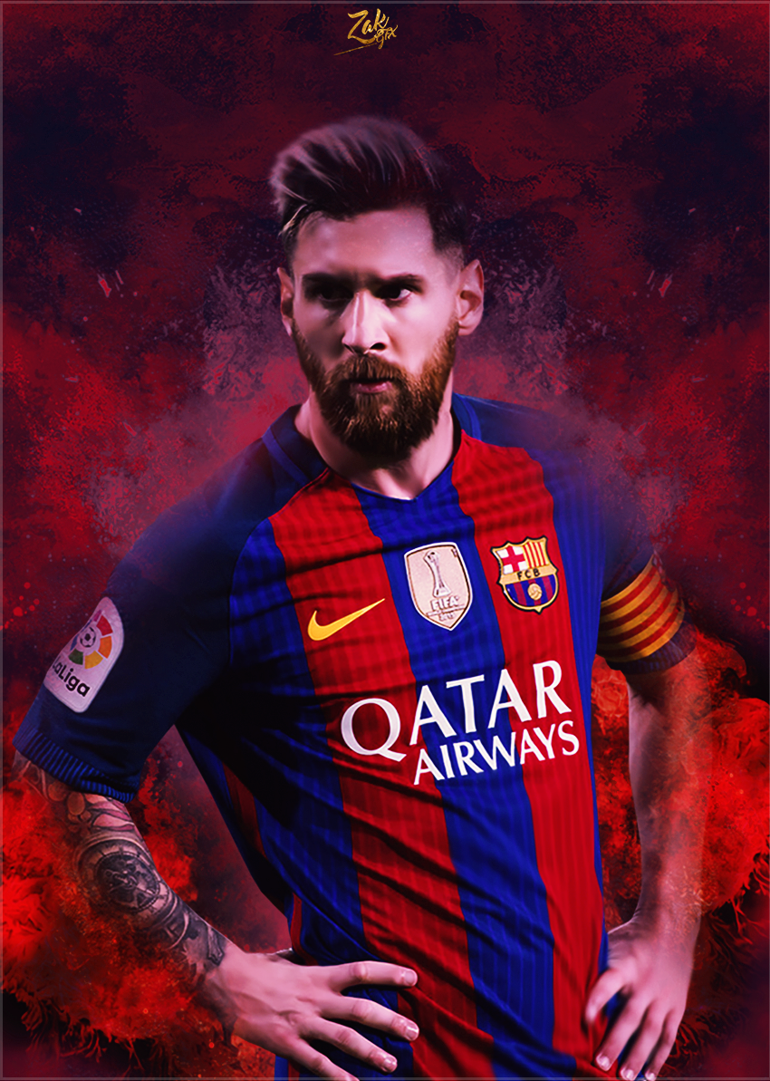 Leo Messi Wallpaper by zafeeralikhan on DeviantArt
