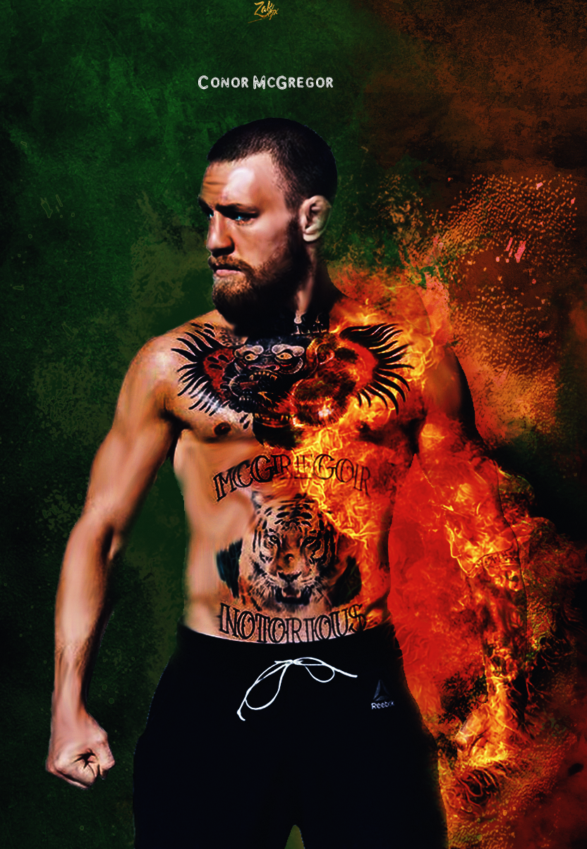 Conor McGregor Wallpaper by zafeeralikhan on DeviantArt Conor McGregor Wallpaper by zafeeralikhan on DeviantArt