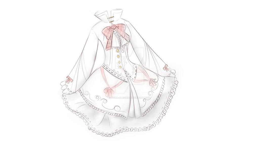 Simple Lolita dress design by Yona-Alechi on DeviantArt