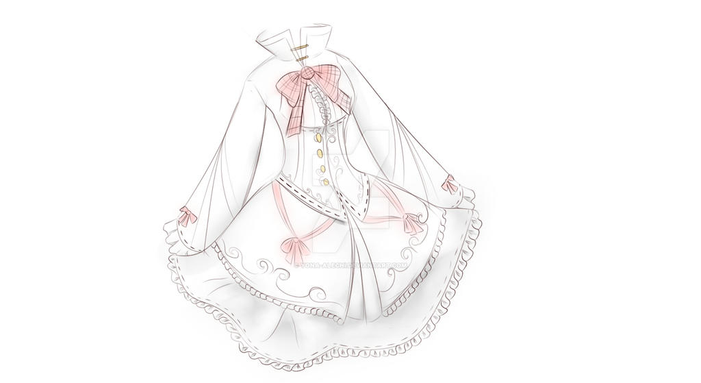 Simple Lolita dress design by Yona-Alechi on DeviantArt Simple Lolita dress design by Yona-Alechi on DeviantArt