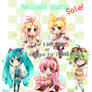 vocaloid charms [SALE]