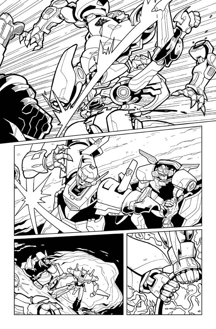Transformer Deviantart Inks Transformers RID #7, Page 20, Inks by brendancahill on DeviantArt