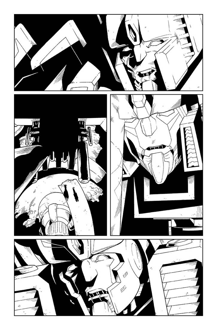 Transformer Deviantart Inks Transformers RID Annual 2012, Page 32, Inks by brendancahill on DeviantArt