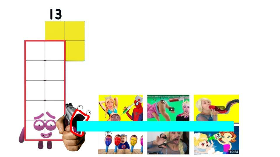 Numberblock 13 Shoop Da Woops Elsagate. by Ben10andMixelsJeremy on ...
