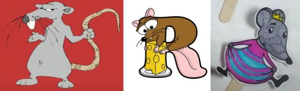 the r is for rat collage. by Ben10andMixelsJeremy on DeviantArt