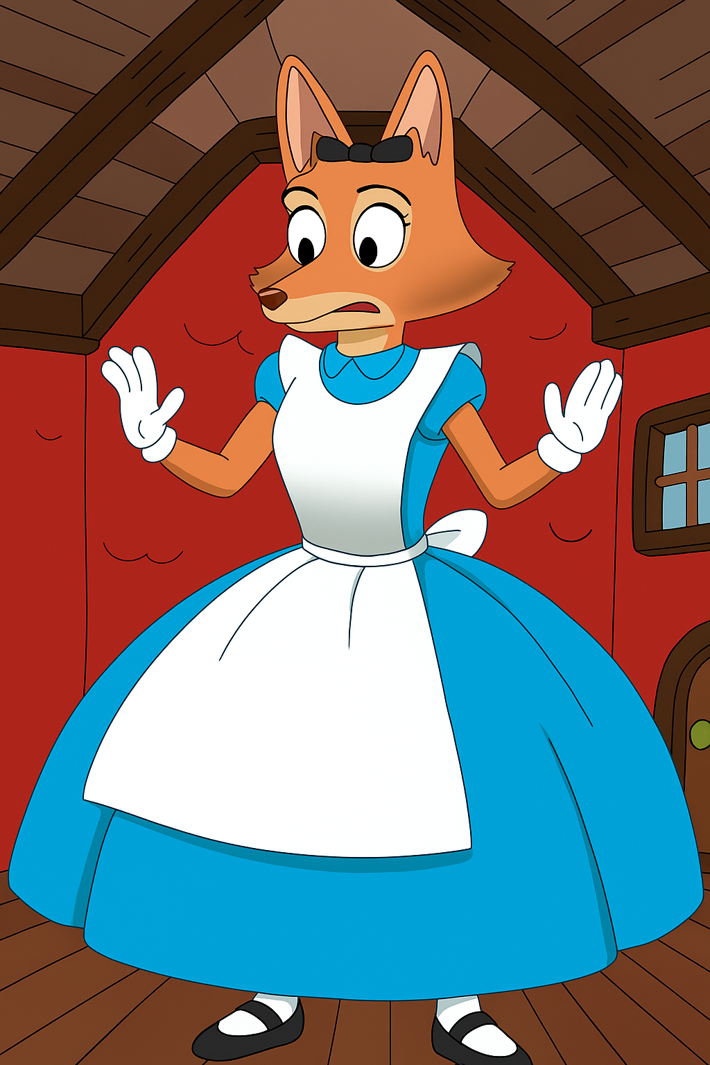 Diane foxington in the white rabbit house tho. by Ben10andMixelsJeremy ...