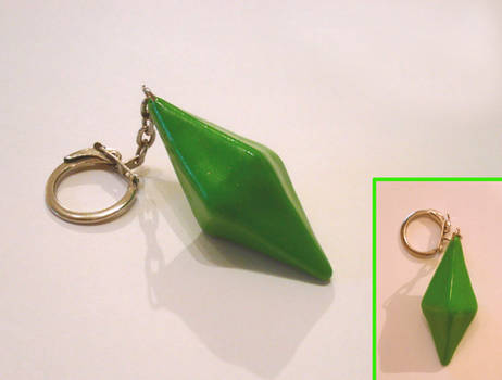 Plumbob Keyring