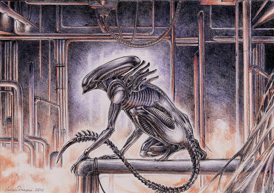 Alienoid Deviantart Alien by faliessDragon on DeviantArt