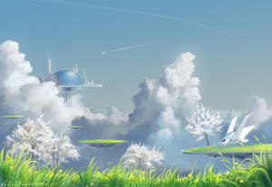 Cloud city by faliessDragon Cloud city by faliessDragon