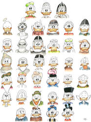 37 (the ancestors of $crooge McDuck)