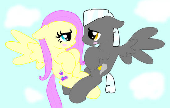 Fluttershy and Thunderlane