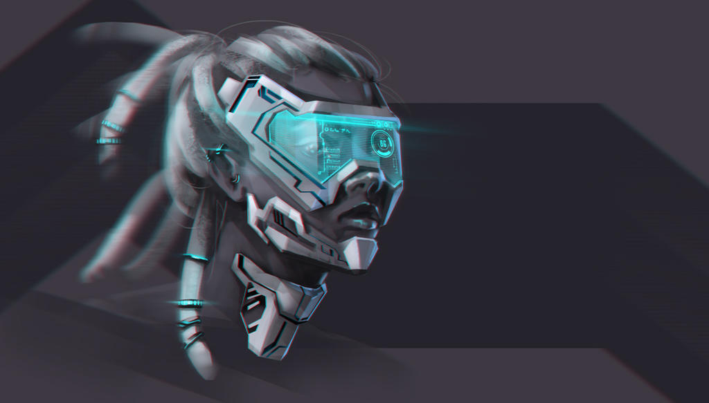 Female cyborg