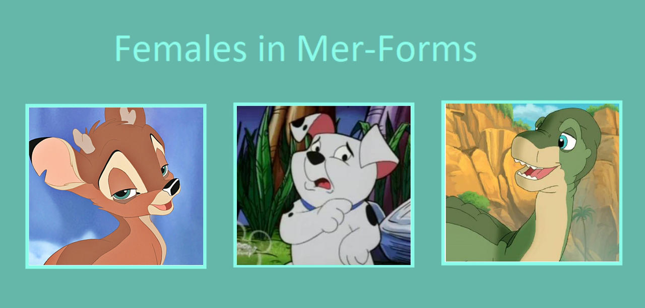 Females in Mer-forms #2 (My version) by JDP2020 on DeviantArt