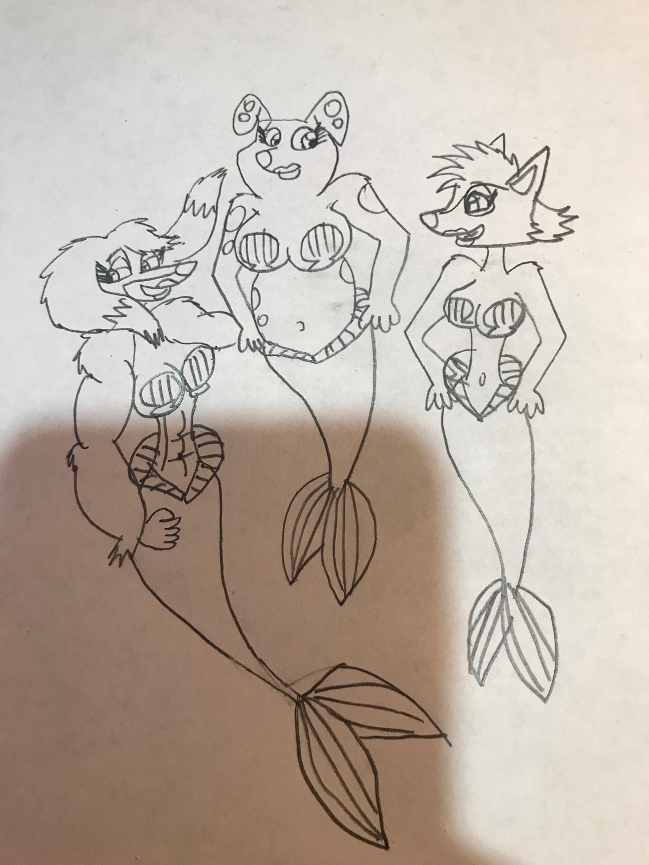 Pop Mer Form Females in Mer-forms #2 (My version) by JDP2020 on DeviantArt