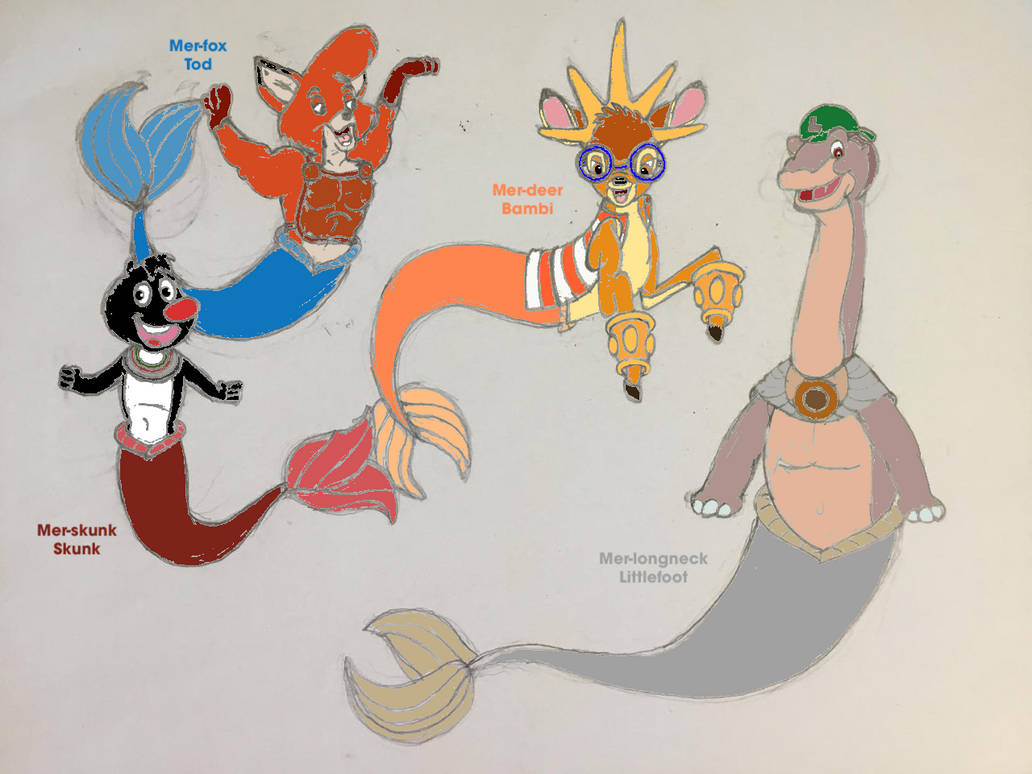 The Centrino Crew in mer-forms (mer-animals) #3 by JDP2020 on DeviantArt