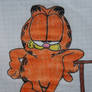 Garfield, just chilling.