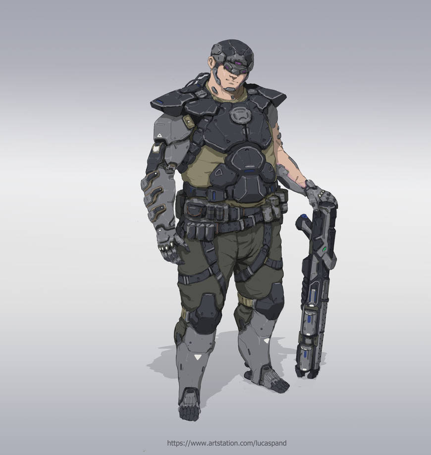 Sci - Fi Character Design by Luk999 on DeviantArt