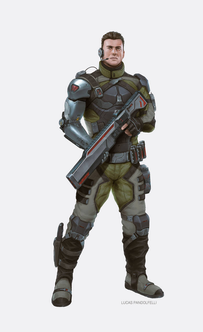 Character Design Sci-fi by Luk999 on DeviantArt