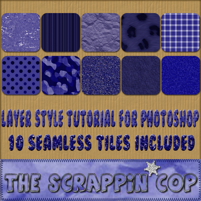 ScrappinCop LayerStyles Tut