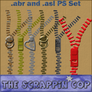 Zipper Brushes and Style Set