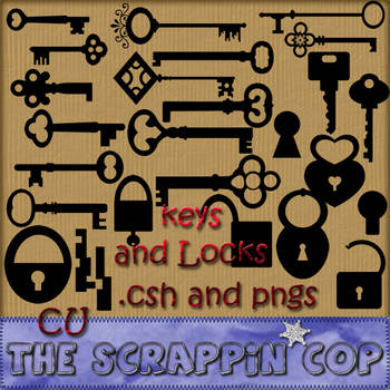 Keys and Locks Custom Shapes