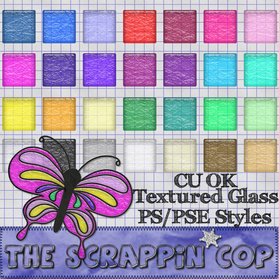 Textured Glass Layer Styles by debh945 on DeviantArt